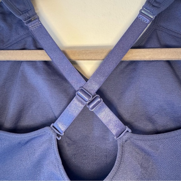 Puma Women's Blue/Periwinkle Sports Adjustable Bra 0028 - Picture 10 of 14